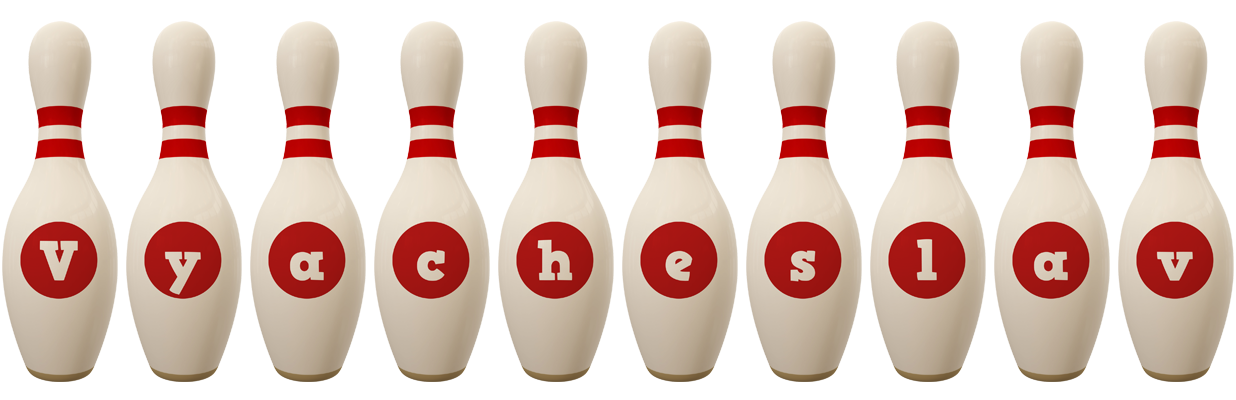 Vyacheslav bowling-pin logo