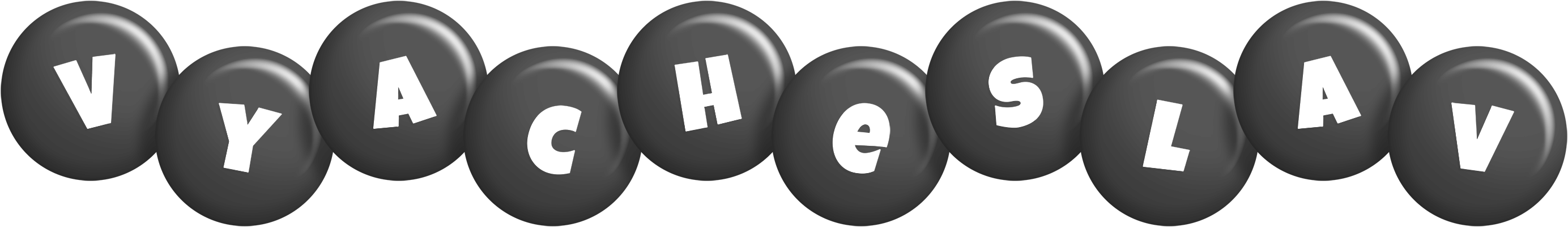 Vyacheslav candy-black logo