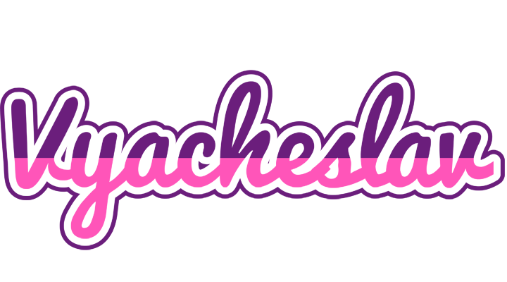 Vyacheslav cheerful logo