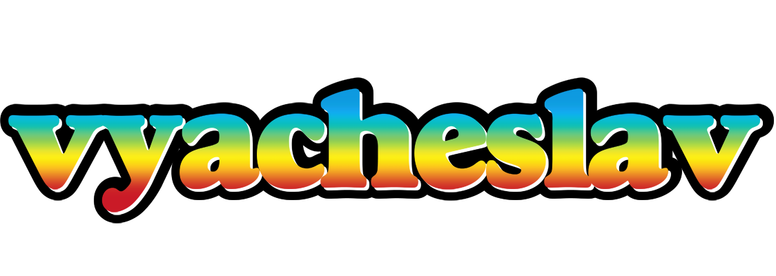 Vyacheslav color logo