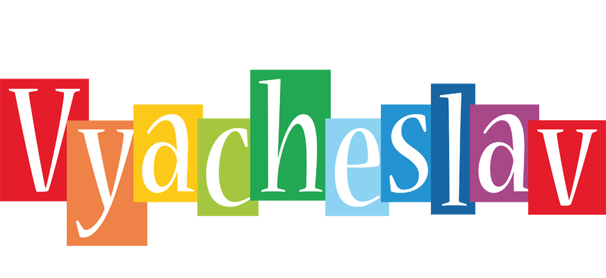 Vyacheslav colors logo