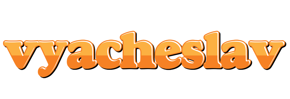 Vyacheslav orange logo