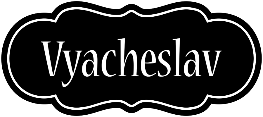 Vyacheslav welcome logo
