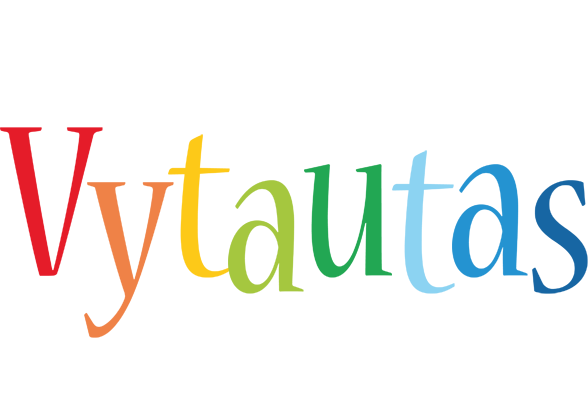 Vytautas birthday logo