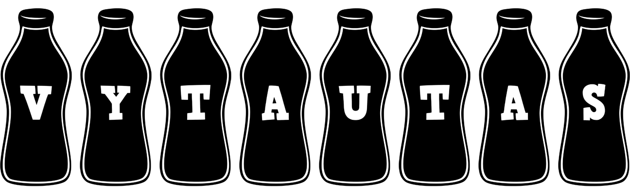 Vytautas bottle logo
