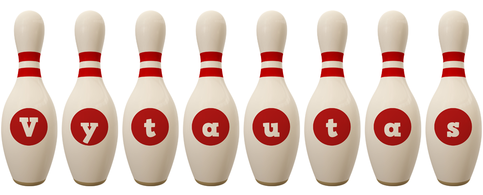 Vytautas bowling-pin logo