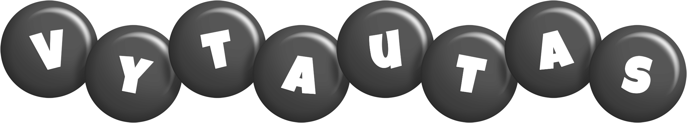 Vytautas candy-black logo