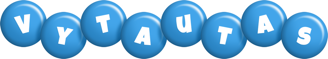 Vytautas candy-blue logo