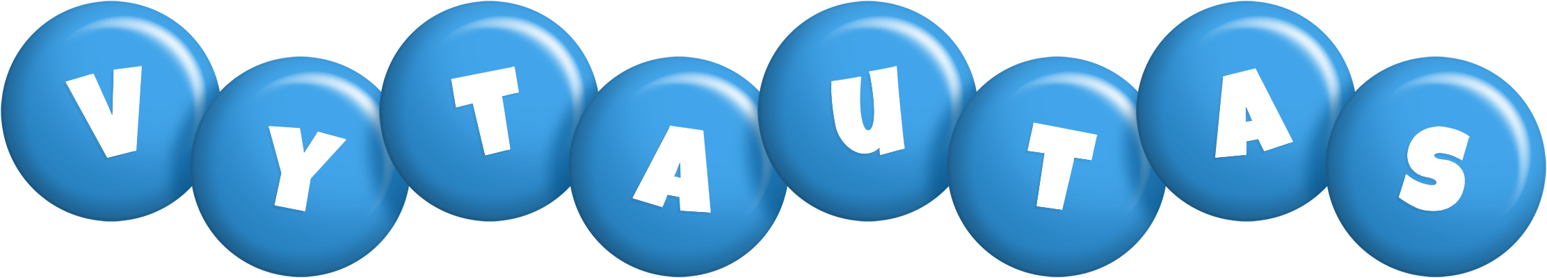 Vytautas candy-blue logo