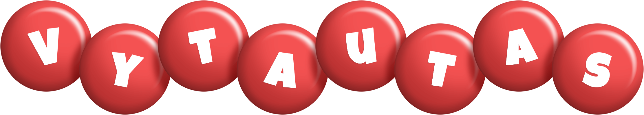 Vytautas candy-red logo