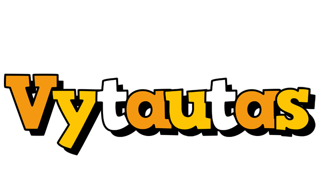 Vytautas cartoon logo