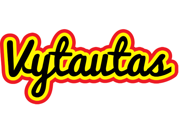 Vytautas flaming logo