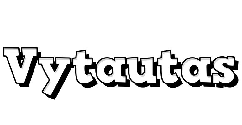 Vytautas snowing logo