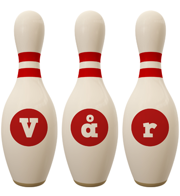 Vår bowling-pin logo