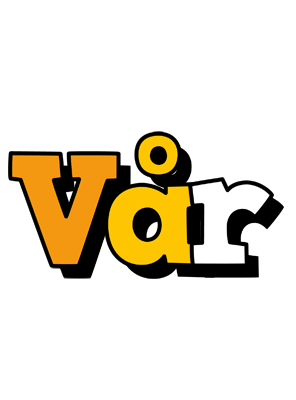 Vår cartoon logo
