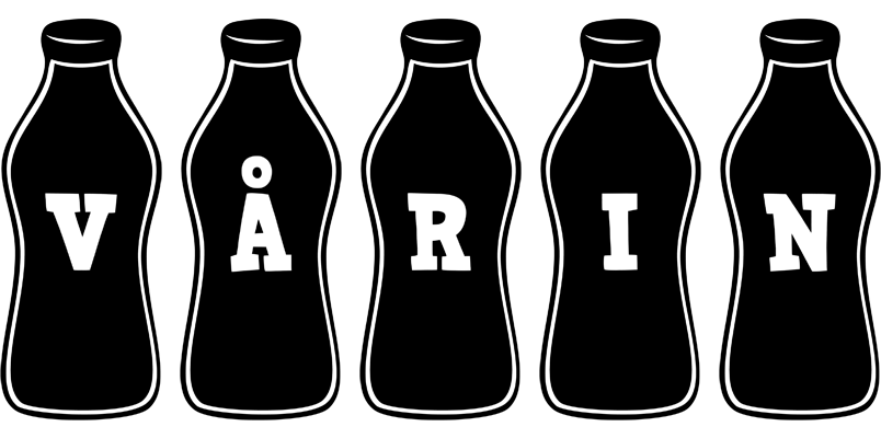 Vårin bottle logo