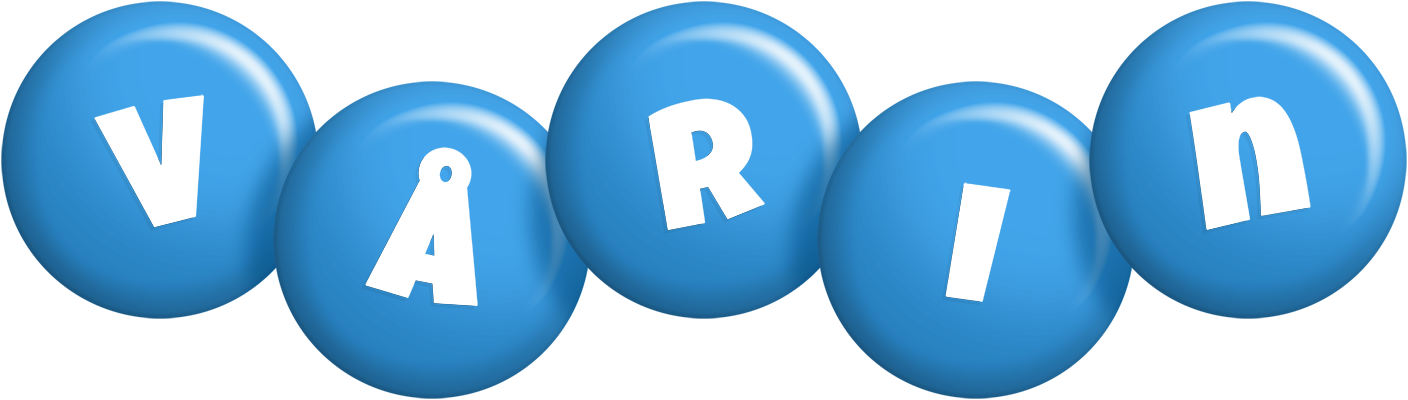 Vårin candy-blue logo