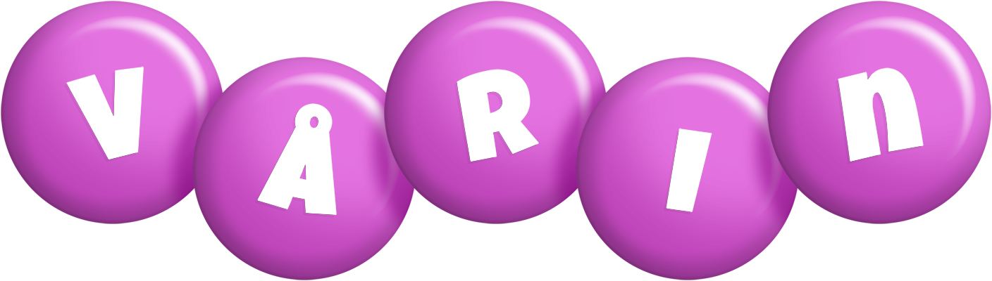 Vårin candy-purple logo