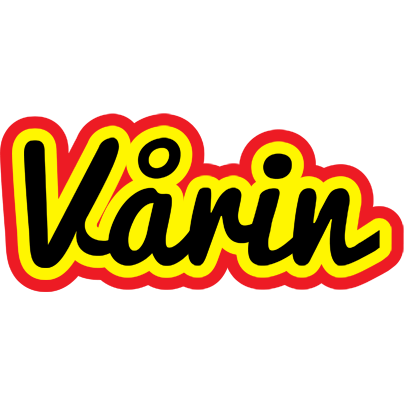 Vårin flaming logo