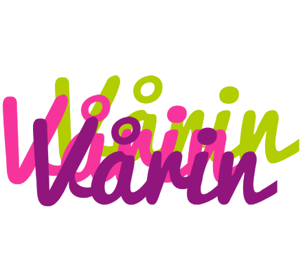 Vårin flowers logo