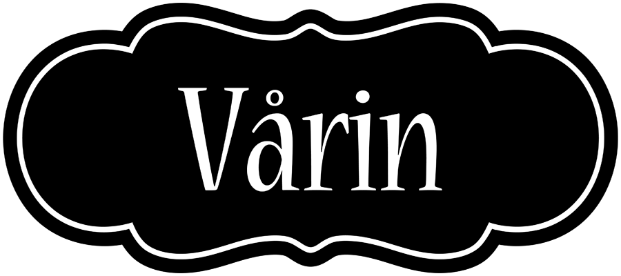 Vårin welcome logo