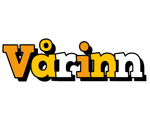 Vårinn cartoon logo