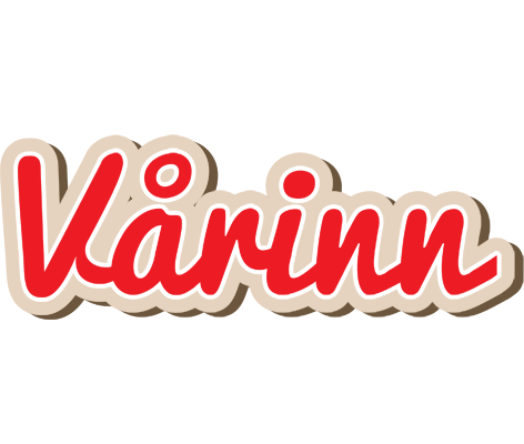 Vårinn chocolate logo
