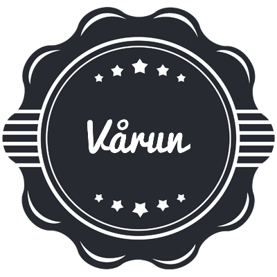 Vårun badge logo
