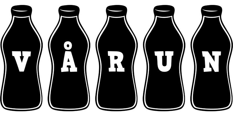 Vårun bottle logo