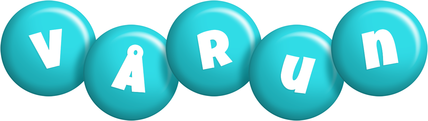 Vårun candy-azur logo