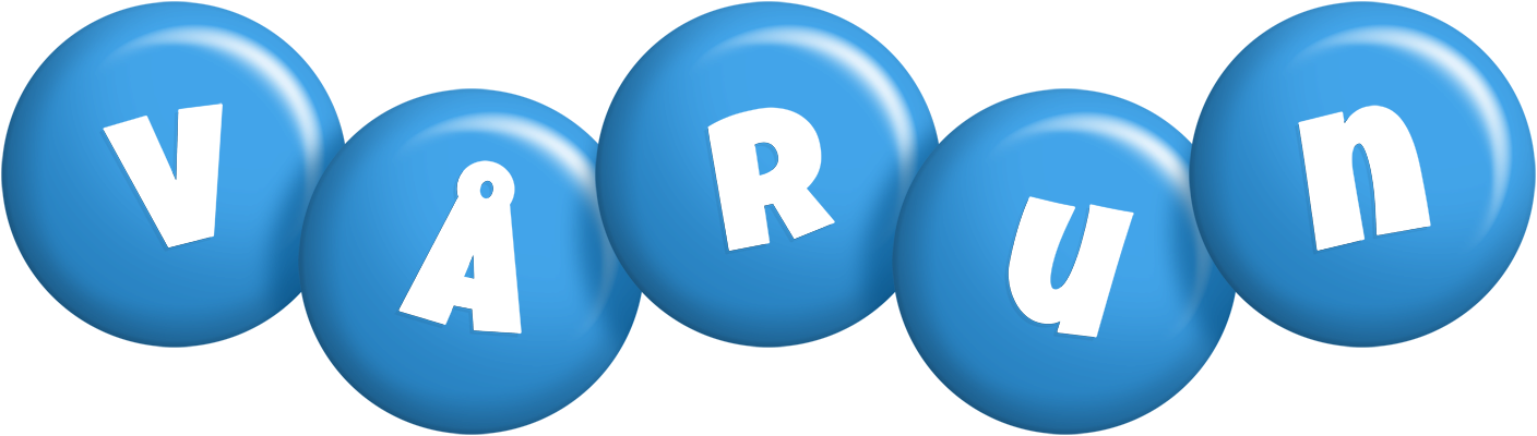Vårun candy-blue logo