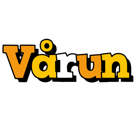 Vårun cartoon logo