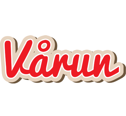 Vårun chocolate logo
