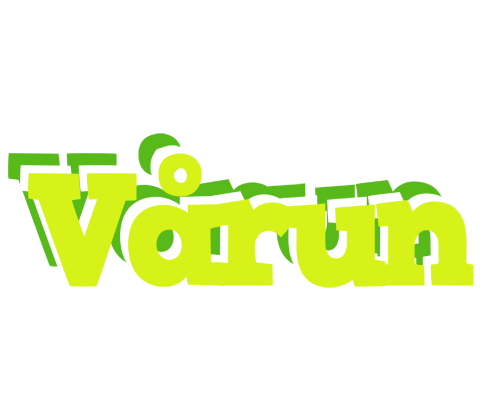 Vårun citrus logo