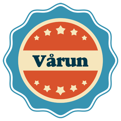Vårun labels logo