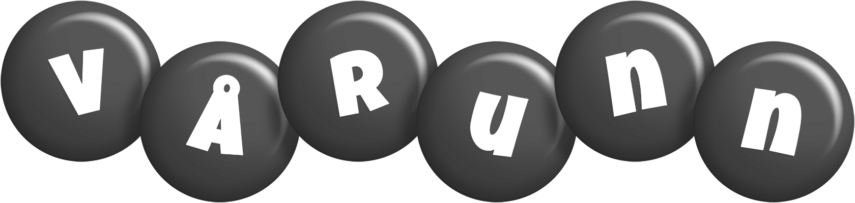Vårunn candy-black logo