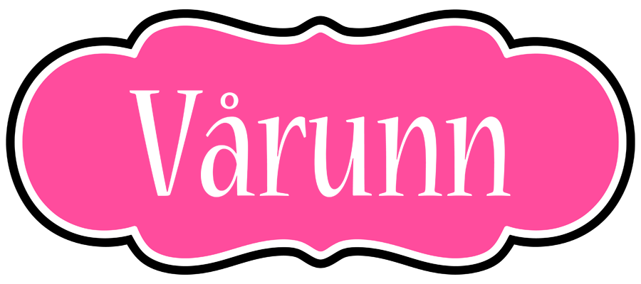 Vårunn invitation logo