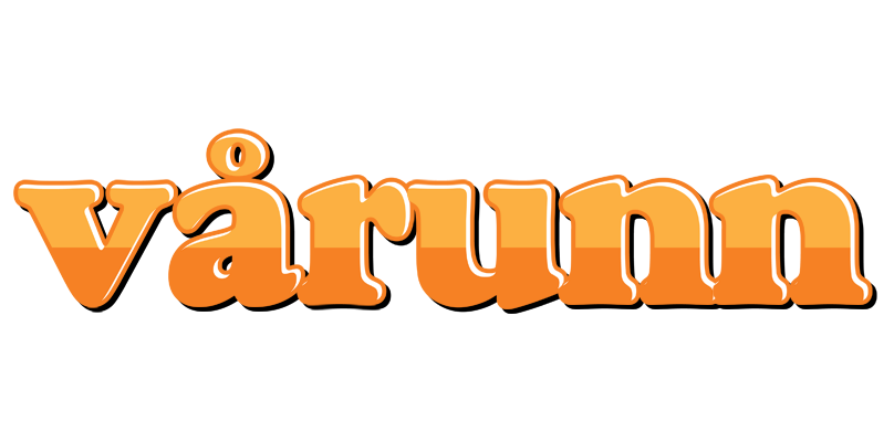 Vårunn orange logo