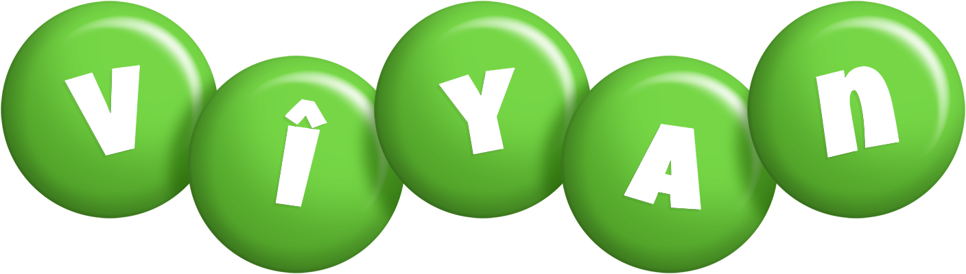 Vîyan candy-green logo