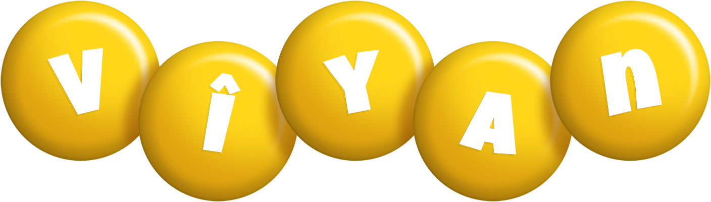 Vîyan candy-yellow logo