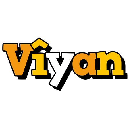 Vîyan cartoon logo