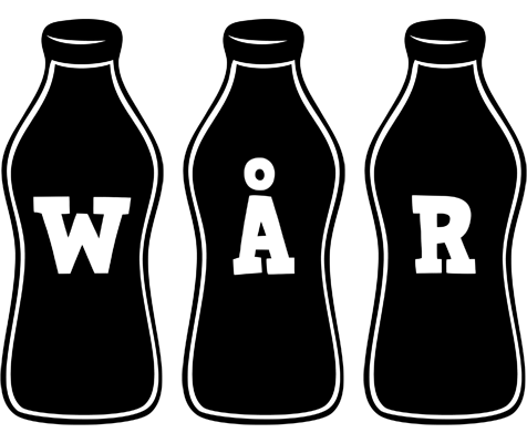 Wår bottle logo