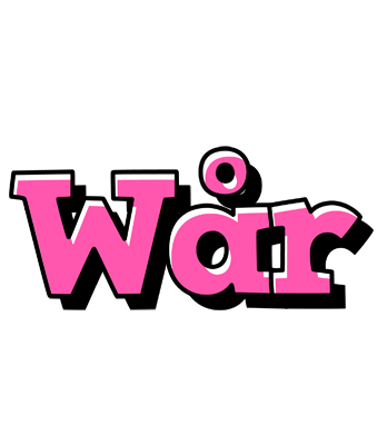 Wår girlish logo