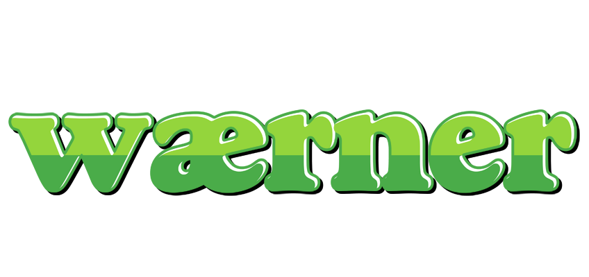 Wærner apple logo