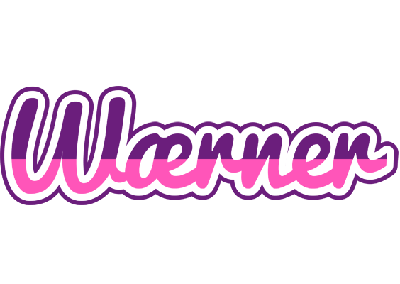 Wærner cheerful logo