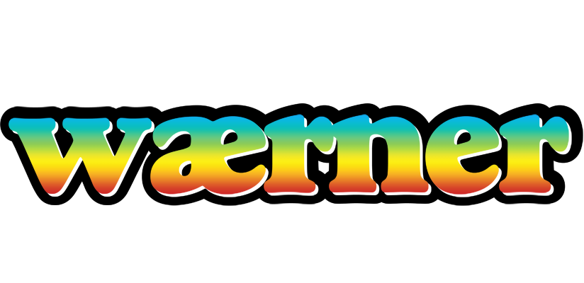 Wærner color logo