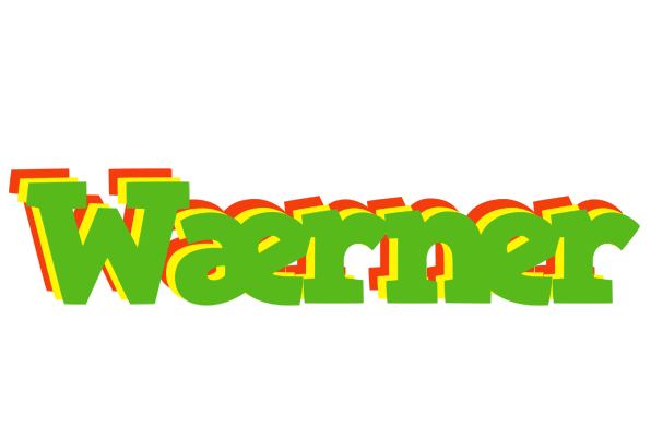 Wærner crocodile logo