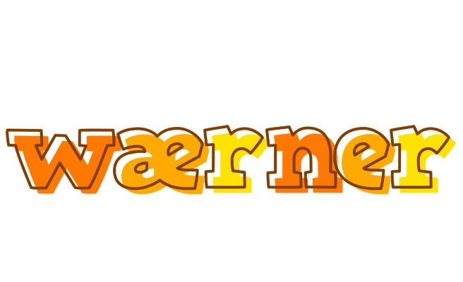 Wærner desert logo