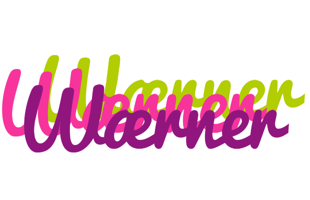 Wærner flowers logo