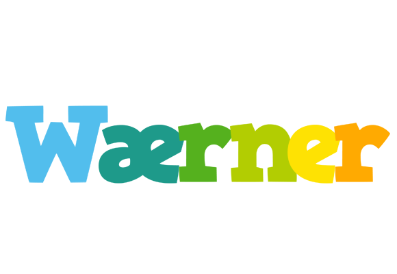 Wærner rainbows logo